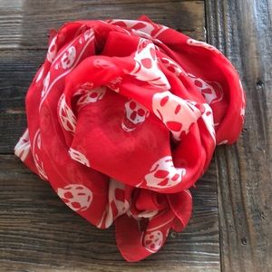 Alexander McQueen Skull Scarf